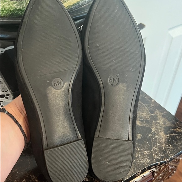 A NEW DAY Elegant Black Women's Flats 8W - Picture 5 of 6